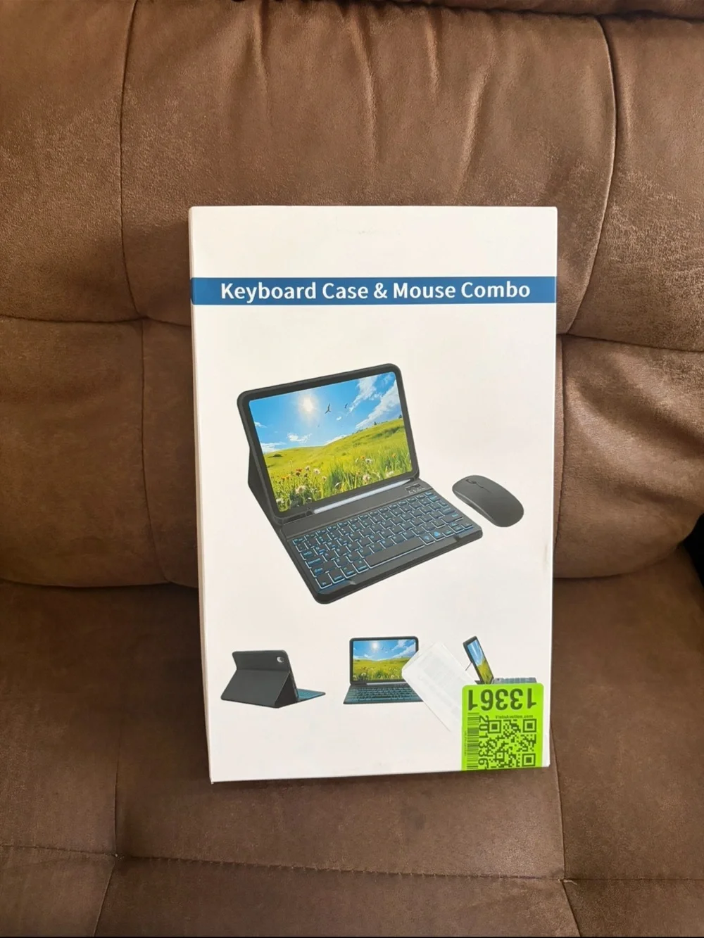 Keyboard⌨️Case w Keyboard⌨️Mouse for Amazon Fire HD 10/10+ Plus(11/13th Gen)